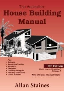 The Australian House Building Manual Allan Staines